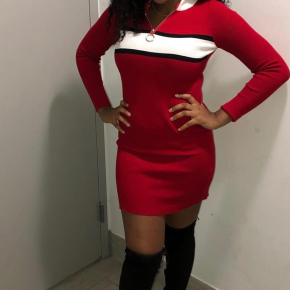 Red dress - Picture 2 of 2